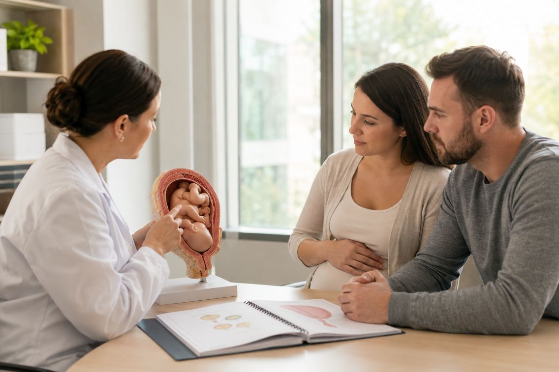 Explaining fetal development during prenatal care